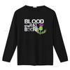 Blood Sweat And Beers Scotland Scottish Rugby Mens Boys T Shirt Top with Thistle Design vintage Washed Soft graphic