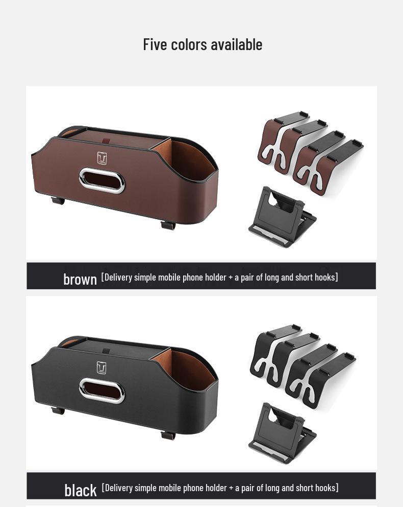 Versatile Car Seat Organizer: Multifunctional Hanging Storage Box