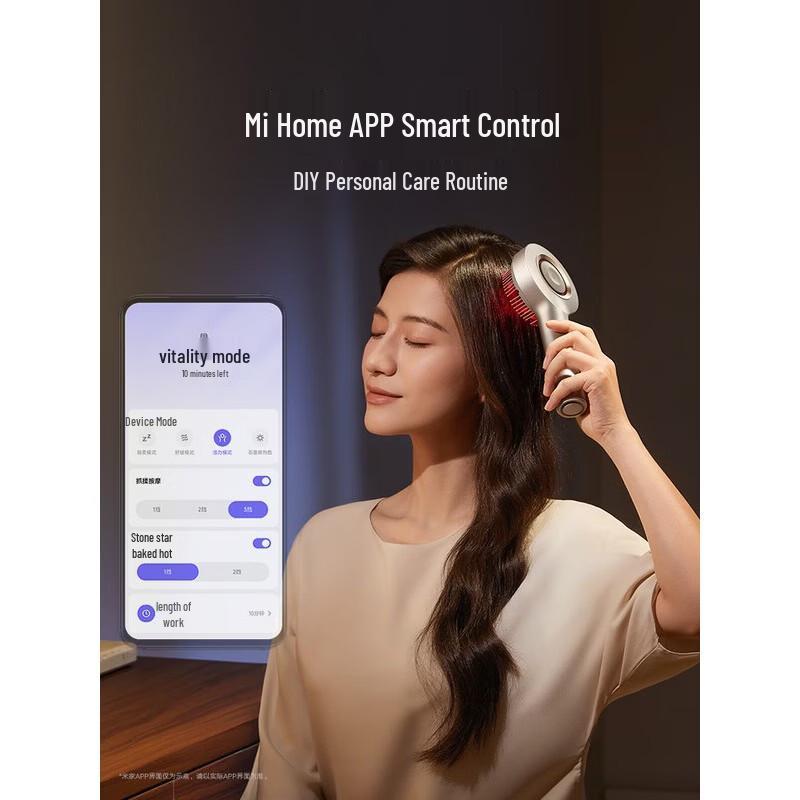 Xiaomi Smart Electric Scalp Massager with Red Light & Graphene Heating