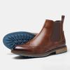 Chelsea Boots Herren 2026 Bequeme Marke Mode Lederstiefel