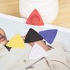 10 Pieces Guitar Picks Plectrums Plastic Picks Set Multicolor for Triangle Plect