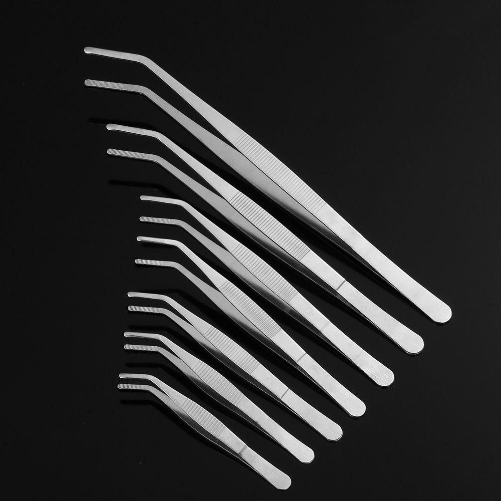 Plating Chef Serving Presentation BBQ Clip Barbecue Tongs Food Tweezer Stainless Steel