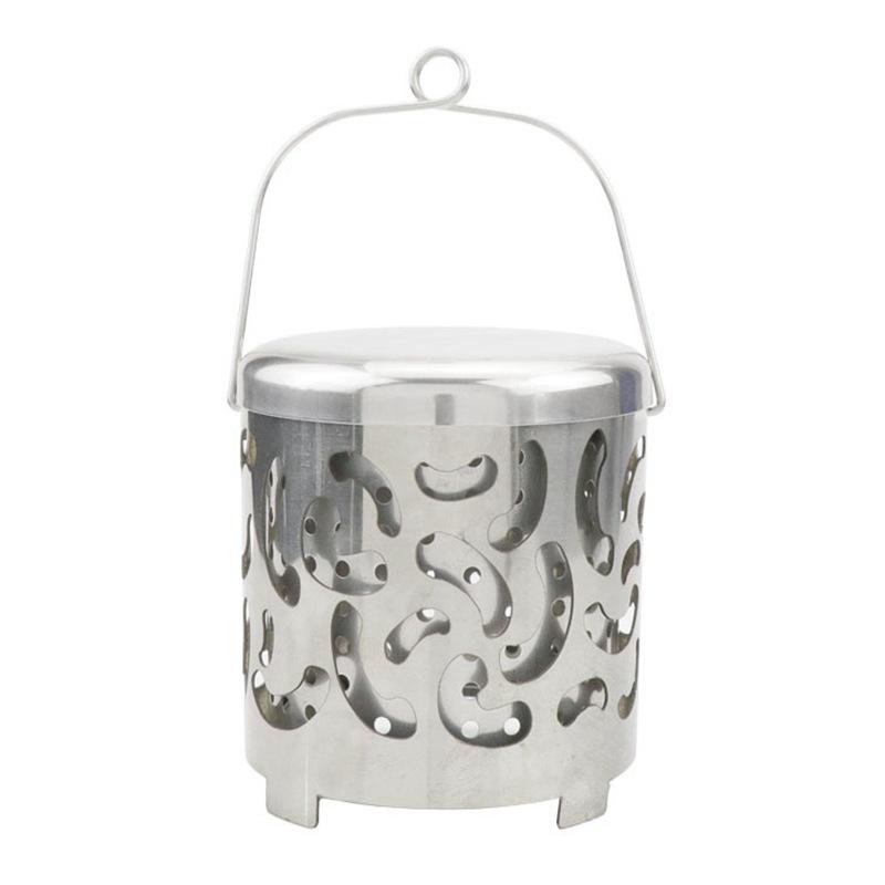 

Портативный мини-обогреватель для палатки из нержавеющей стали с ручкой