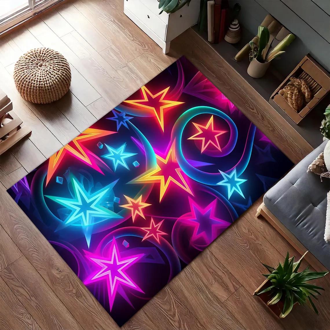 Arcade Retro Gaming Rug , Arcade Machine Rug , Gamer Rug , Retro Gaming Room Carpet , Retro Video Game Themed Floor Mat 40x60cm