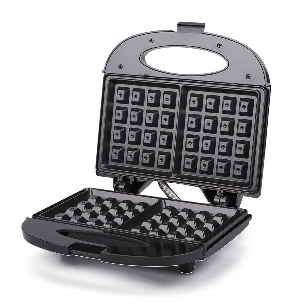 3-in-1 Waffle Breakfast Maker Donut Steak Sandwich Bread Maker Electric Griddle Toaster Multi-Functional Kitchen Appliance