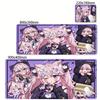 XXL Pastel Pink Anime Girl Mouse Pad Aesthetic Kawaii Mousepad Desk Mat Breathable Fabric Non Slip Rubber Base Desktop Mausepad