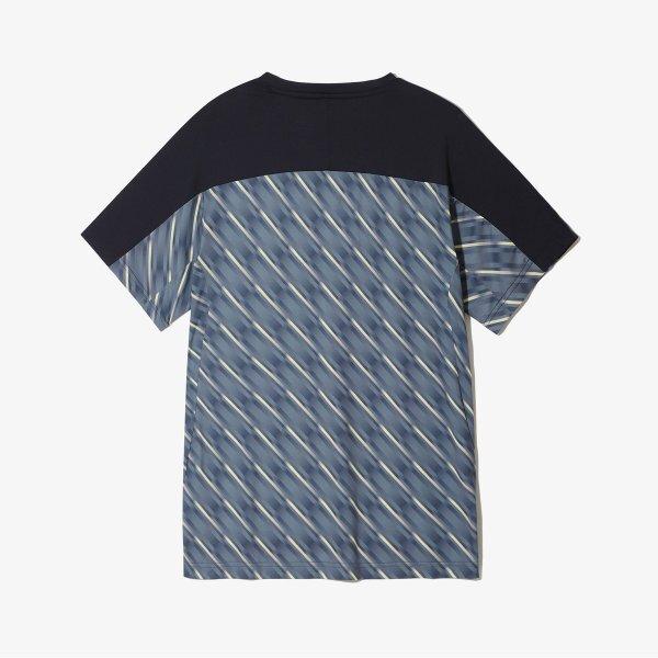 Fila Full PrinT ShorT Sleeve T shirT separaTing Uni Poly Span
