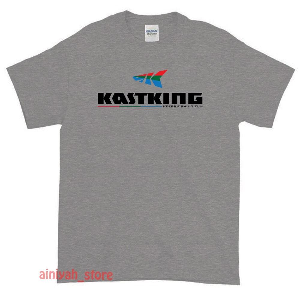 New Kast King fishing reels rods Logo Men s Funny T shirt USA Size S-XXL M