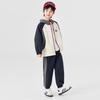 Boys' Outdoor Color-block Softshell Tracksuit Set