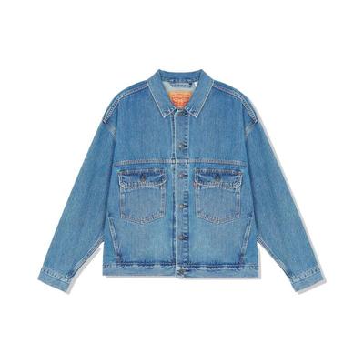 Vestes en jean Levis pour hommes Bleu A1988-0000