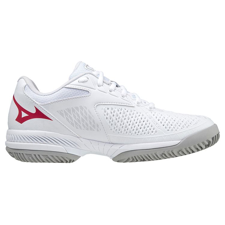 Mizuno Wave Exceed Tour 4 CC Nízké Prodyšné Protiskluzové Odolné Tenisové Boty Dámské tenisky Růžové Bílé 61GC207564