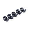 5pcs Bike Bicycle Brake Housing Buckle Brake Cable Hose Clamp Cable Guide Adapter Bike Frame Buckle Button Fixed Tubing Clip