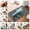 Deer Pattern Non-Slip Waterproof Doormat Easy Clean Entrance Floor Mat Home Decor Durable Minimalism So Fashion and Beautiful
