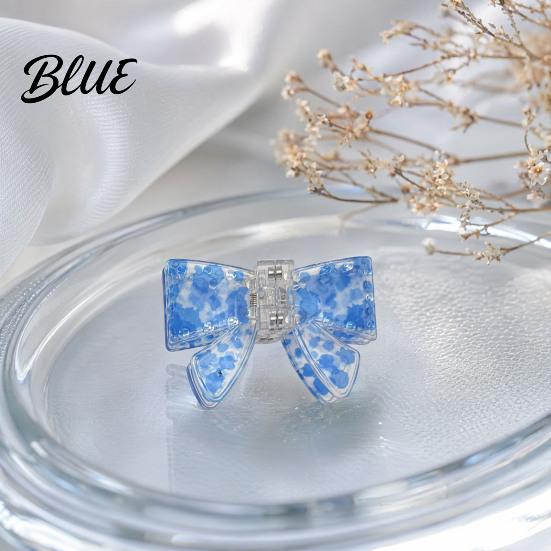 Haarspange Magnetische Spange Schleifenform Nadel mit Leoparden-Marmor Starke Schnalle Muster DIY Nahtlose Haarstyling-Accessoires für Einfache Halboffene Frisuren