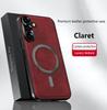 Retro Leather Magnetic Phone Cases For Samsung Galaxy A16 A25 A34 A52 A53 A54 A55 5G Metal Camera Protection Shockproof Cover