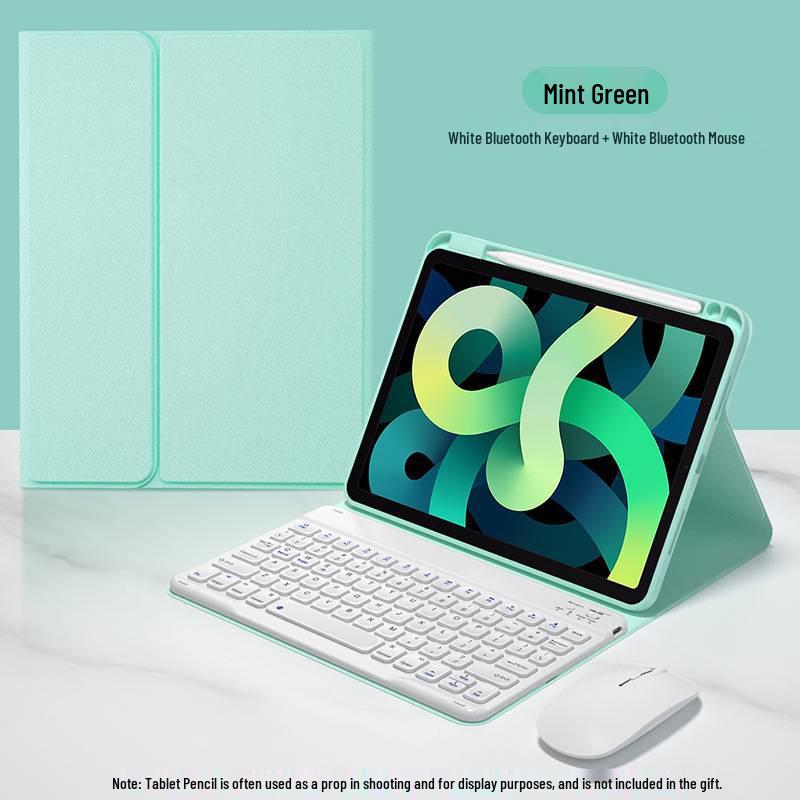 

Bluetooth Клавиатура и Мышь с Пером для Планшета Huawei MatePad 10.4 Чехол (модель: BAH3-W09) 10.4-inch