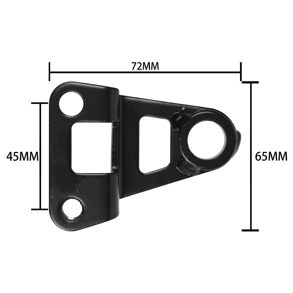 For Benelli TRK502 TRK502X TRK 502 502X Motorcycle Tail Muffler Cover Rear Exhaust Pipe Bracket Holder BJ500GS-A Accessories