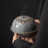 Chinese Retro Blue and White Ceramic Incense Burner Ornament