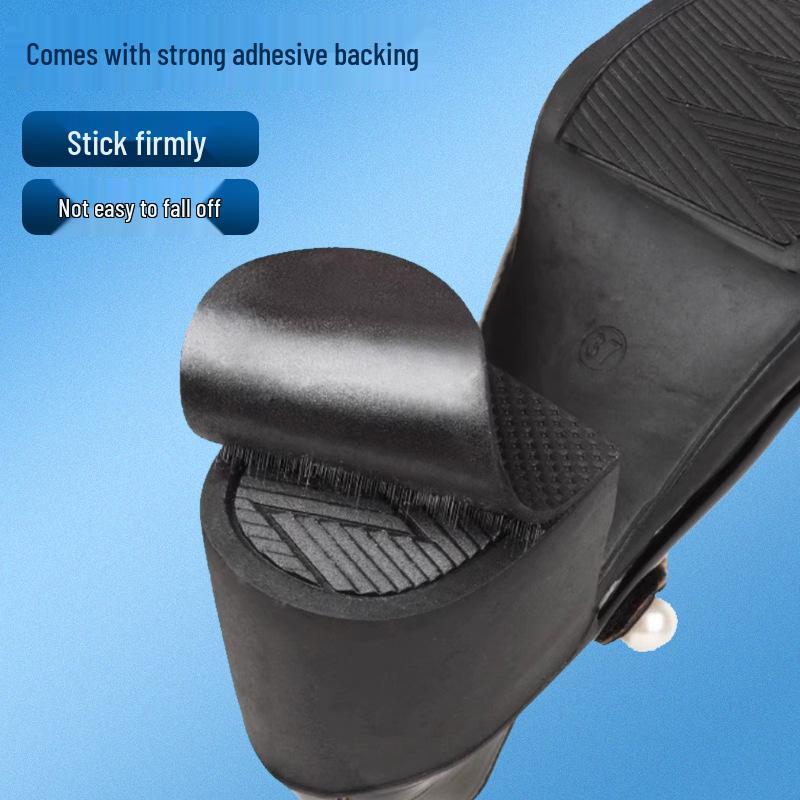 Women's High Heel Anti-Slip & Silent Sole Pads - 3mm Thick Anti-Wear Heel Grips