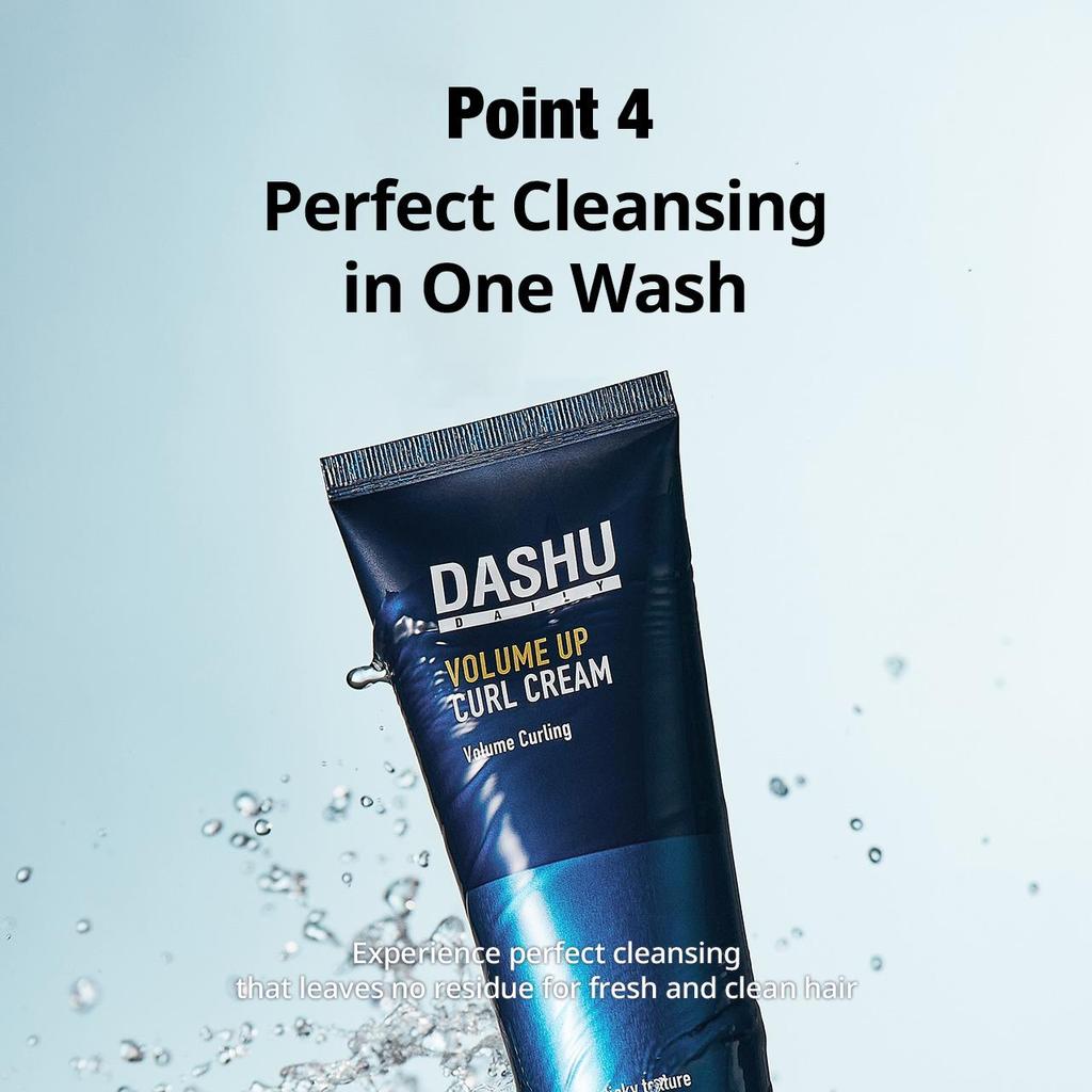 DASHU Tägliche Volume Up Lockencreme 150ml