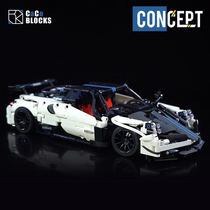 Brand-New First-Class Tech-Styleal Self-Assembly Premium-Quality Sport Car Assembly-Set First-Class Construction-Set First-Class Assembly-Bricks