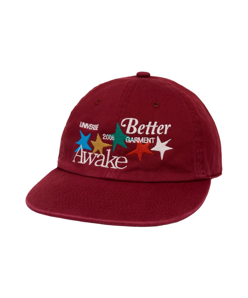 Yunibeoseugameonteu Multi Star Washed Cap_Burgundy