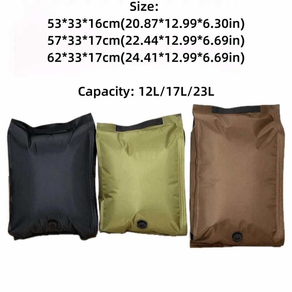 Waterproof Vacuum Compression Bag Hand Roll Luggage Vacuum Storage Bag  Suitcase