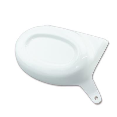 Kijima Motorcycle Parts Side Right White Gel Monkey/Gorilla ('78-'08/Z50JC) Cover, Round, Side, Coat, 208-0231