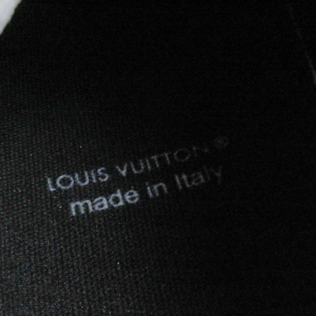 Pristine LOUIS VUITTON Sneakers LV Tatic Line Yellow Silver Mesh Mens 7.5 1AA3A8 Used