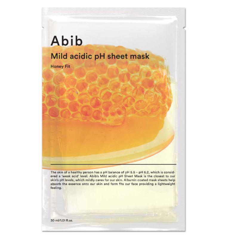

Abib Mild Acidic pH Sheet Mask Honey Fit [30 мл * 10 шт.]