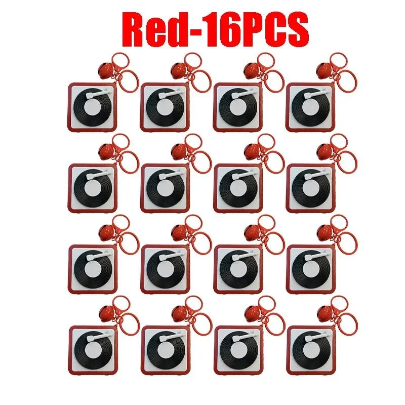 Vintage Style Music Box Keychain With Personal Voice Recording Feature This Cute Mini Phonograph For Car Key Holder