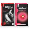 Manforce Combo - Xotic Strawberry & Litchi Flavoured | 20 Pcs |Extra Dotted, Contoured, & Lubricated Latex Condoms
