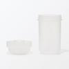 MUJI Lunch Capsule with Topping 84683862 Cup, Clear, 450mL,