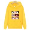 Langermet for menn og kvinner Uformell mote gensere Japansk tegneserie løs hettegenser Komfortabel kreativitet Streetwear