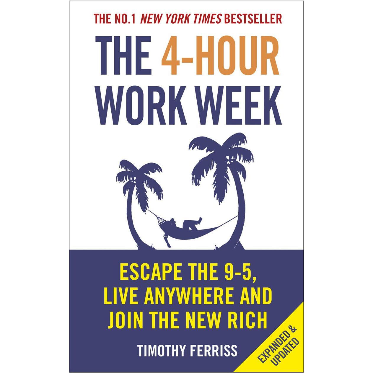 

4-часовая рабочая неделя Escape The 9-5 Live Anywhere в мягкой обложке