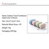 4pcs Travel Portable Toothbrush Box & Toothbrush Head Cover & Protective Cover, Hygienic Toothbrush Protector for Travel YSJ001