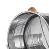 Flour Sifter Semi-automatic Handheld Hand-crank Sieve Stainless Steel Graduated Inclined Mouth Flour Sieve Kitchen Gadget