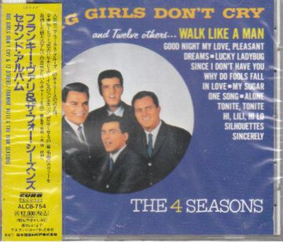 CD FOUR SEASONS - Big Girls Don't Cry And Twelve Othe ALCB754 Curb Records 1993 Japan Rock Used