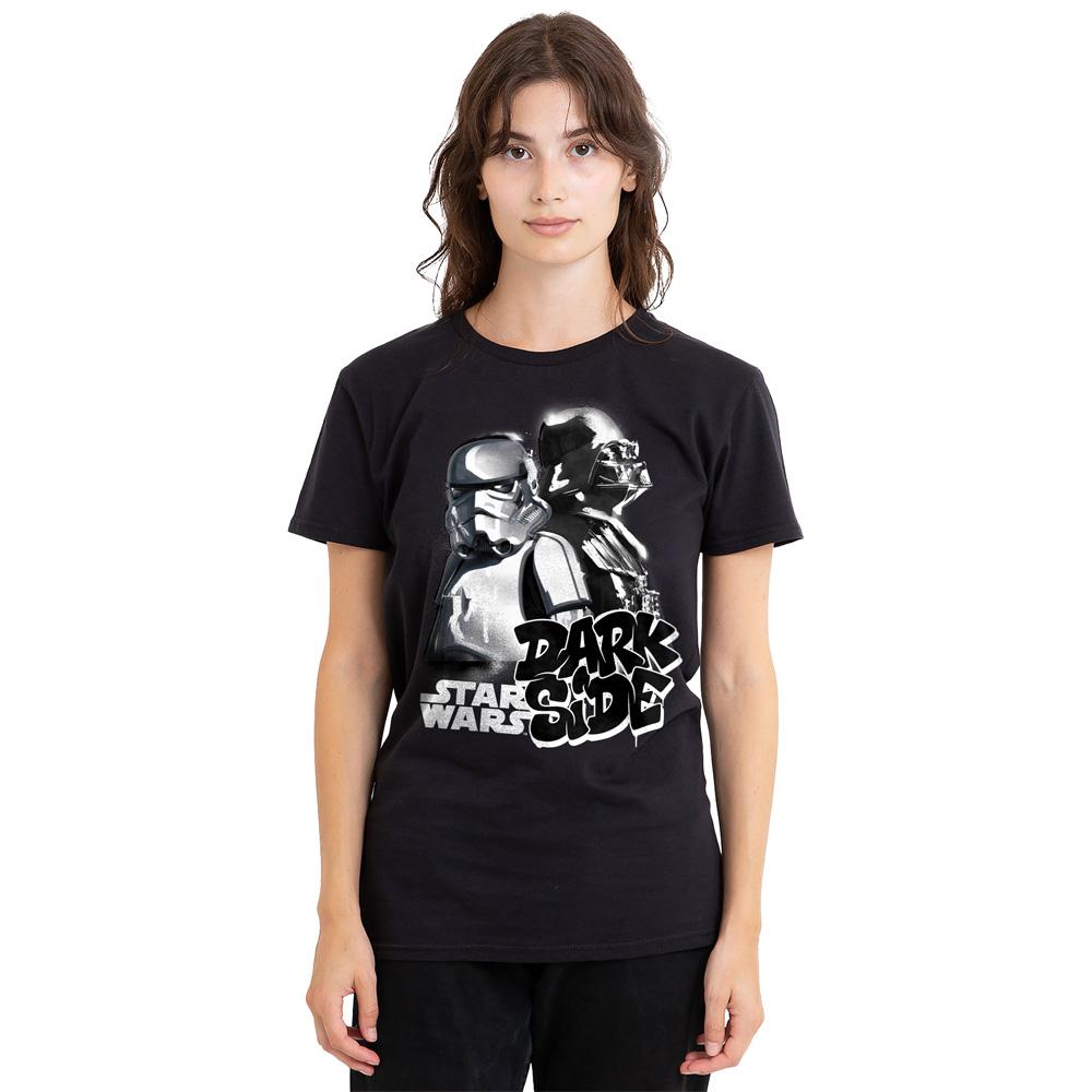 Star Wars Unisex Adult Dark Side Duo T-Shirt