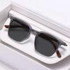 New Fashion Trendy Square Large Frame Anti-UV Myopia Sunglasses Outdoor Classic Driving High Quality Near Sight Eyewear Unisex