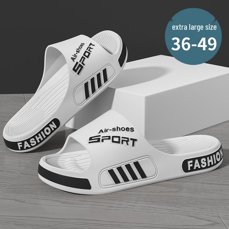 2025 Men's Plus Size Non-Slip Thick Sole Sandals - Summer Outdoor Sports Slippers