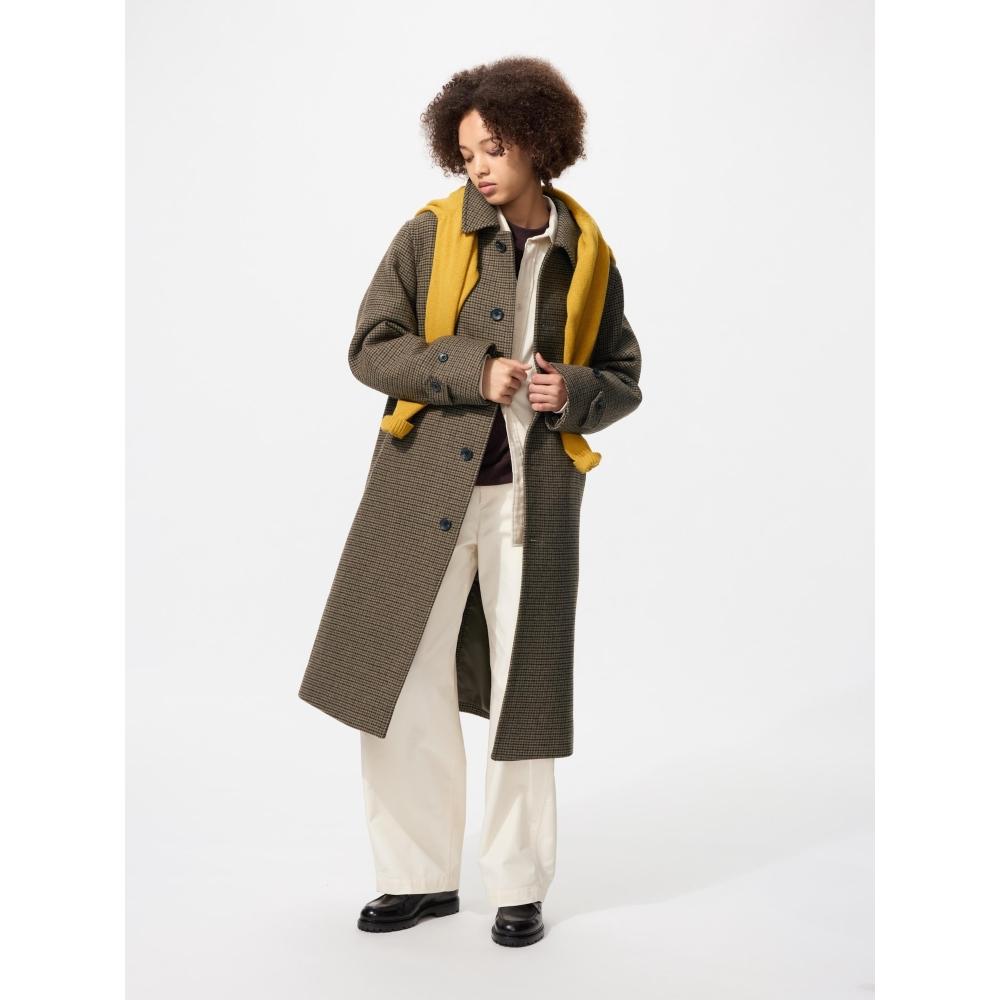 Uniqlo Balmacan Coat  Pattern 
