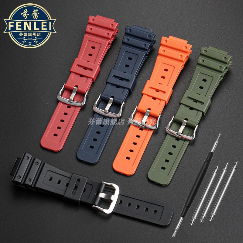 Braccialetto in Silicone da 16 mm per Casio G-Shock GW-5000/B5600/M-5610 DW5600e GLX-5600 Cinturino in Gomma Resina Impermeabile Ga2100