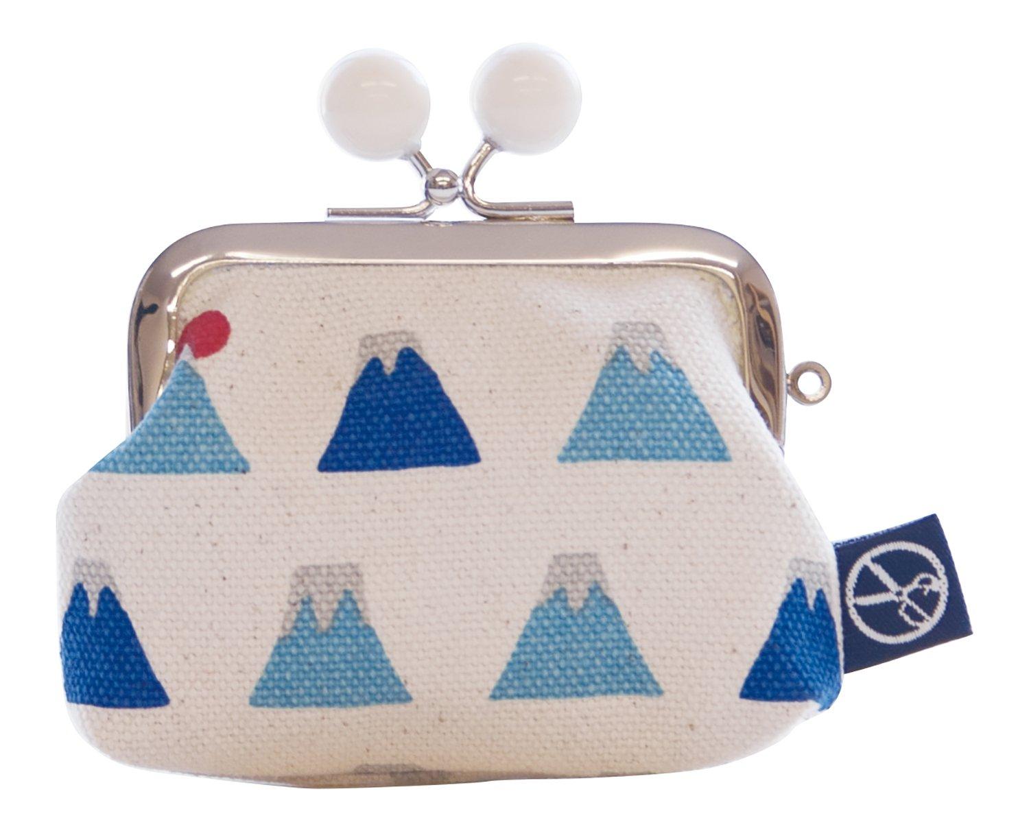 

[Maeda Senko] Goshiki Hanpu-do 2.5мм Квадратный кошелек для монет (с бисером) (Серия Фудзи) 334-30002-000 Квадратный кошелек для монет (с бисером)