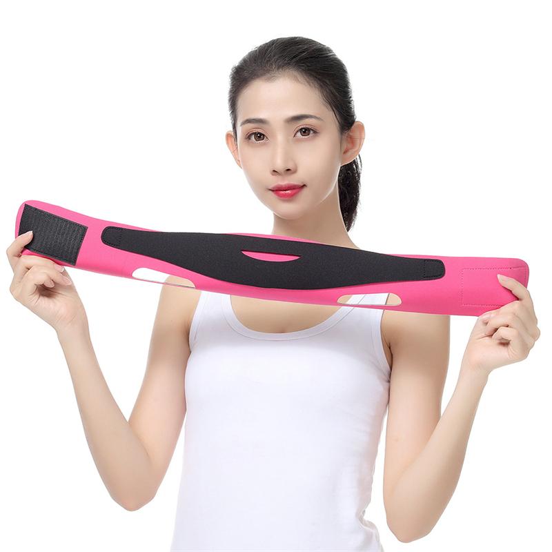 1 confezione di benda elastica per lifting del viso V Line Face Shaper per donne, lifting del mento e delle guance con massaggio facciale con bellezza per la cura della pelle del viso