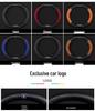 Suede Carbon Fiber Steering Wheel Cover for 2022 Changan CS55 PLUS