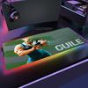 Rgb Xxl Mouse Pad Large Gamer Mousepad Anime Street Fighter Deskmat Gaming Pc Setup Accessories Desk Mat Computer Table Mausepad