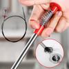 Bendable Drain Auger Multifunction Spring Loaded Grabber Reusable Drain Clog Remover for Kitchen Sink Bathroom Cleaning Tools