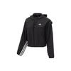 Jackets Women's Black Hooded Moderate Other IL6977