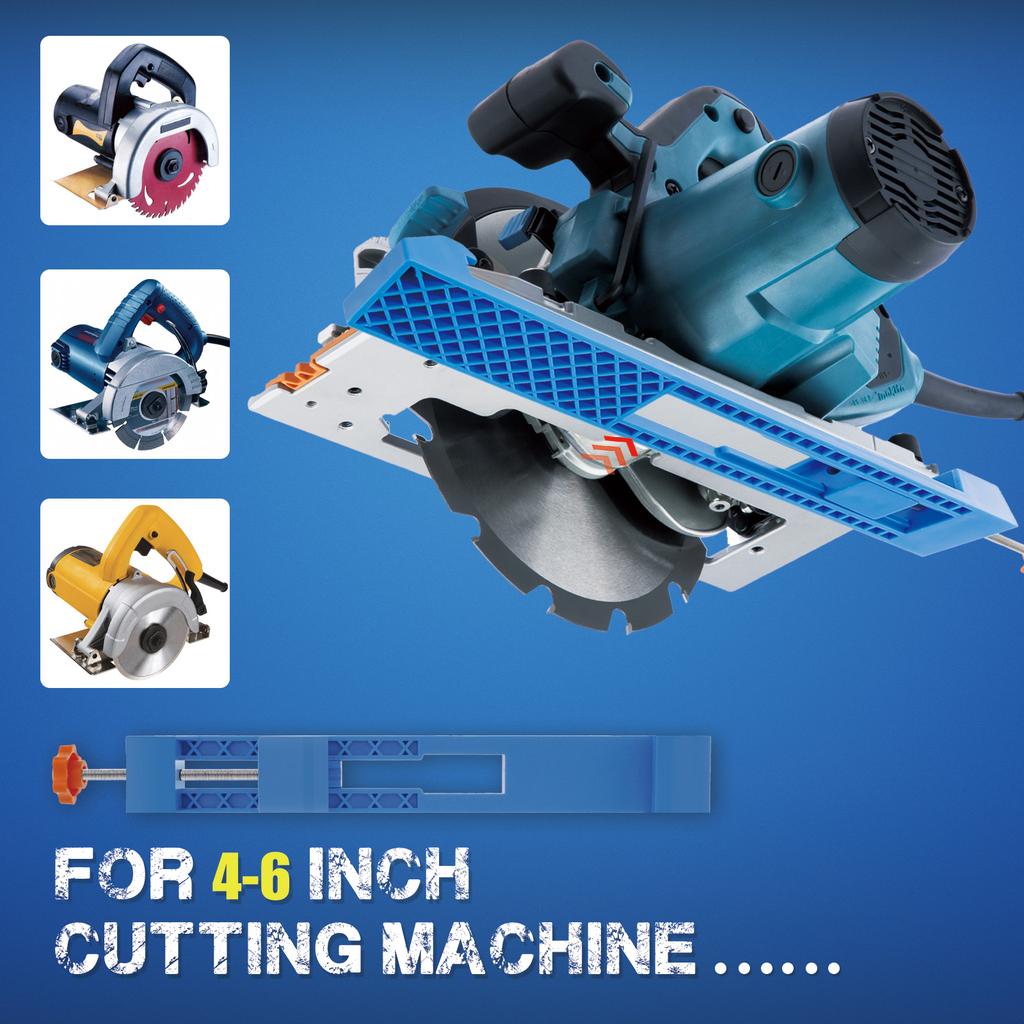 Precision Wood Cutting Guide Portable Electric Router Saw Clamp Guide Easy to Use Cutting Machine Milling Base Guide for Wood